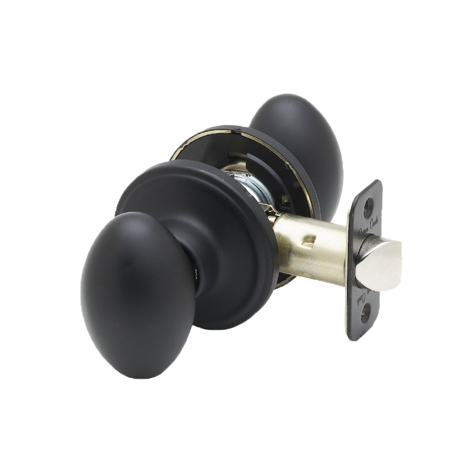 Copper Creek EK2020BC Egg Knob, Black, 1 Pack