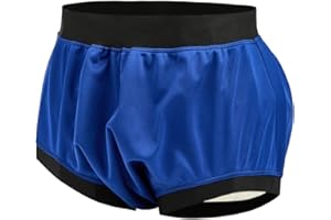 AQX Adult Diaper Cover Waterproof, Reusable Incontinence Plastic Pants Underwear, High Waist Leakproof Absorbent Rubber Diapers