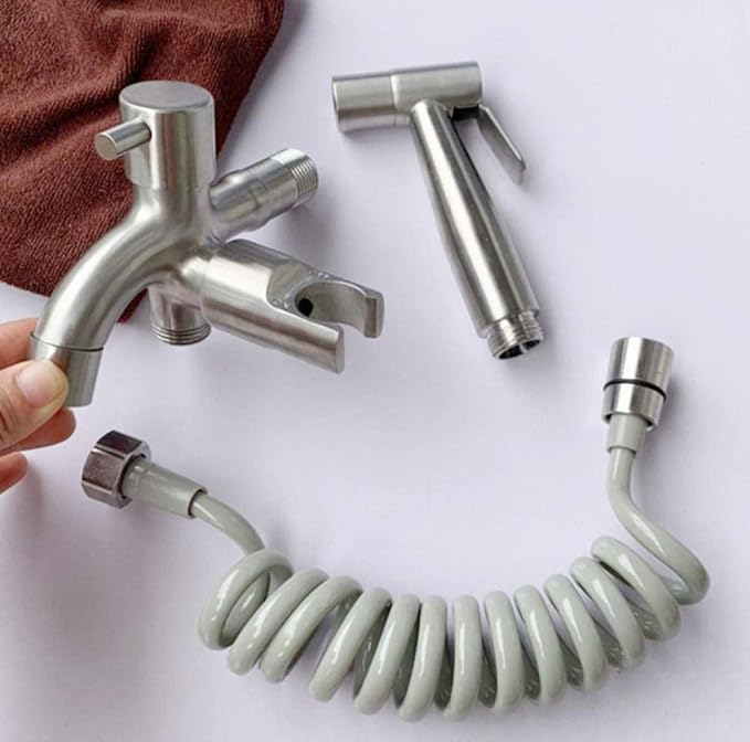 YHKE Bidets Handheld Bidet Spray KitBidet Toilet Spray Gun Companion