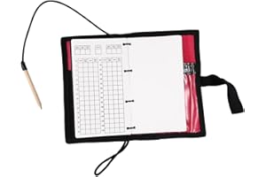 Scuba Diving Wet Notes Book with Refillable 50 Page Waterproof Underwater Writing Pad, Dive Log Notebook with Pencil Slots an