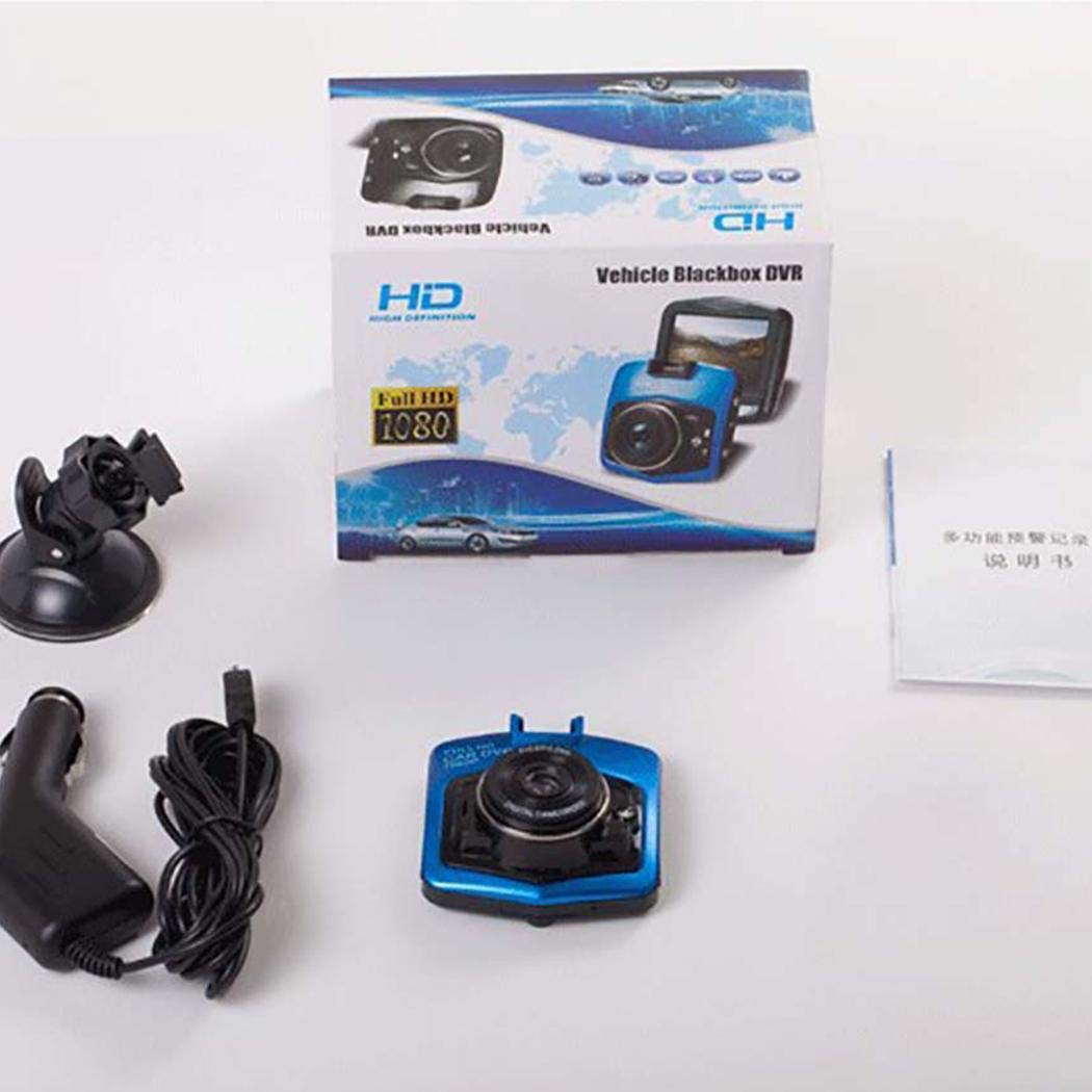 Pinsparkle Vehicle Traffic Recorder 1080p Mini Night Vision Wide-Angle Car Recorder Car Pads & Mats