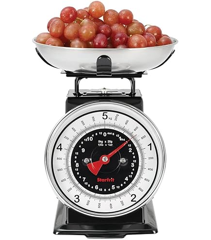 Spring Scale For Kitchen Digital Scales Kitchen Mechanical Spring Scale 5kg - Stainless Steel ...