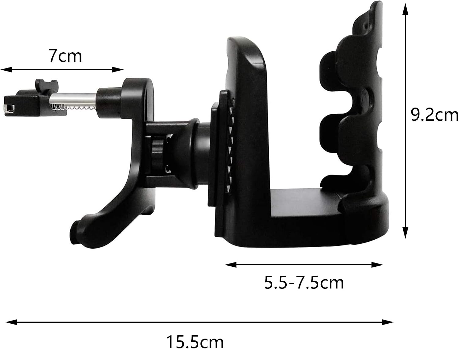 Car Cup Holder, Adjustable Car Air Vent Cup Mount, New Car Cup Drink Holder Air Vent Mount Adjustable for Beverage Can Thermos Cup Coffee Cup ABS for Cup Diameter Within 7.5cm - Image 3