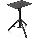 Pyle-Pro Universal Device Projector, Height Adjustable Laptop, Computer DJ Equipment Stand Mount Holder, Good for Stage or St