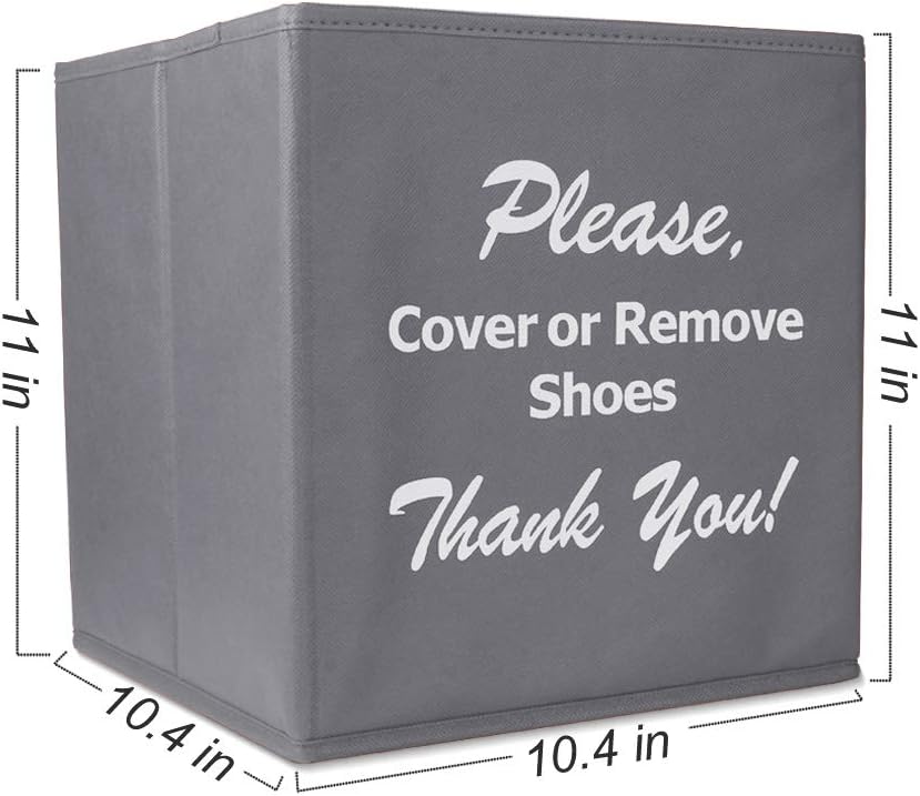 disposable shoe cover box for realtors