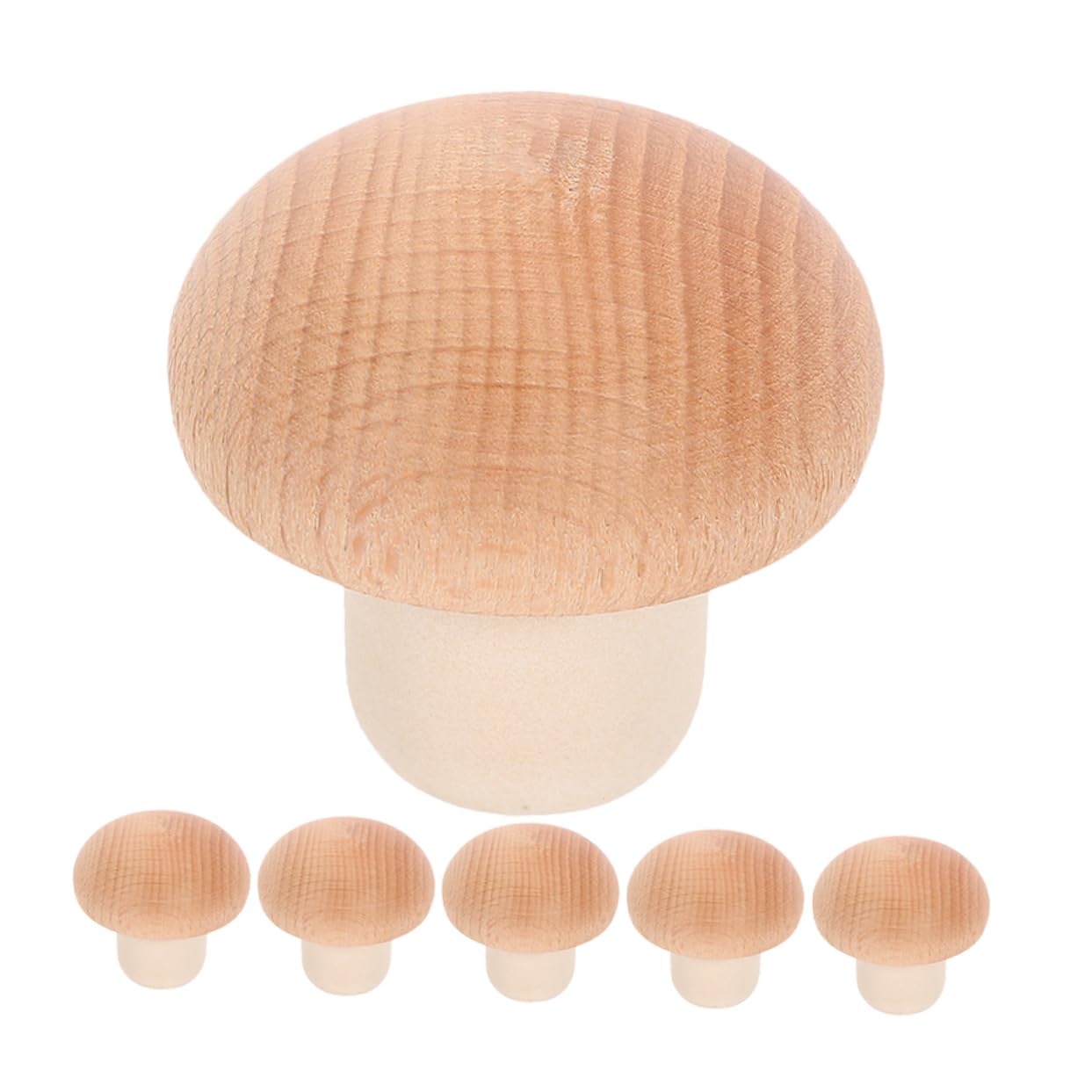 MOLUCKFU 6pcs Cork Bottles Stoppers Wine Stoppers Wine Bottle Plugs Wooden Wine Bottle Stopper Bottle Wooden Stoppers Wine Bottle Stoppers Wine Bottle Decor Stoppers for Bottle