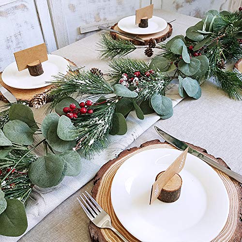 Artificial Flowers Home Decor Supla 6 Long Eucalyptus Garland Faux