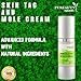 Skin Tag And Mole Cream By Pureauty Naturals: Advanced Formula With Natural Ingredients, Nourishing Moisturizer For A Healthy Complexion, Specialized Formula For Skin Tag, Warts and Moles