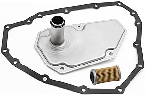 Anxingo RE0F11A 19318012 Transmission Filters with Pan Gasket Set Replacement for 2012-2019 Nissan Sentra Versa Note Altima M