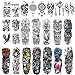 Kotbs 24 Sheets Full Arm Temporary Tattoo, Large Arm Sleeve Tattoo Waterproof Temporary Tattoos for Women Men Body Art Tattoo Sticker Fake Tattoo