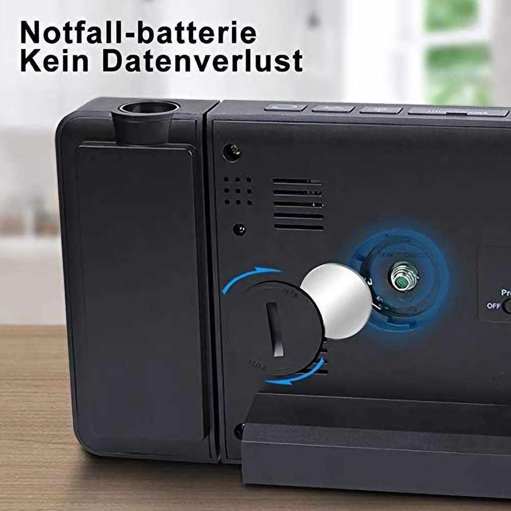 Despertador Del Proyector, La Estación Meteorológica Con Color ...