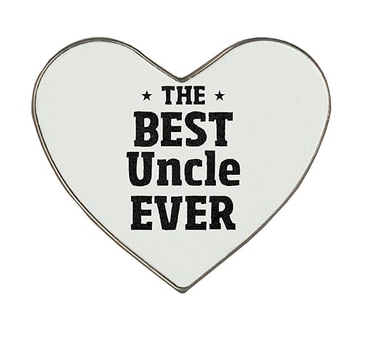 El mejor tío nunca Heartshaped imán para nevera: Amazon.es: Hogar