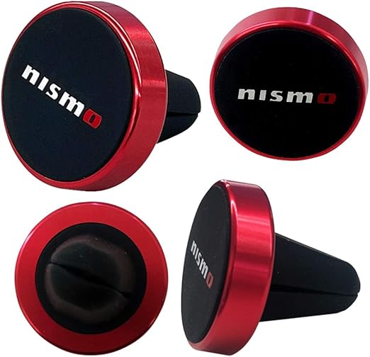 Amazon Co Jp エアージェイ 日産 ニスモ マグネット式 エアコン吹出口用 車載ホルダー 車載用 スマホスタンド 車用 強力マグネット 強力固定 簡単脱着 取付角度 自由自在 ホルダー Iphone スマートフォン スマホ 携帯 Nm Mgrd 車 バイク