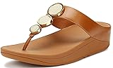 #Fitflop Halo Caramel Womens Leather Sandals Flip