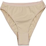 CHICTRY Girls Kids High Cut Leg-line Briefs Seamless Cotton Ballet Dance Gymnastics Underwear