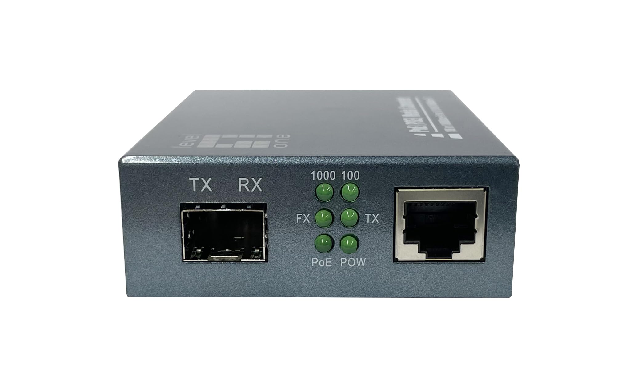 LevelOne Gigabit RJ45 to SFP Media Converter PoE PSE