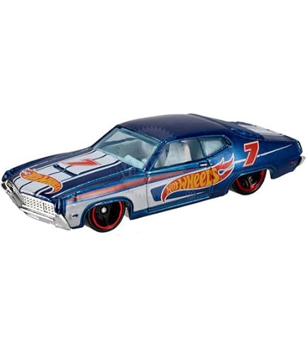 Amazon.com: Hot Wheels '69 Ford Torino Talladega, HW Speed