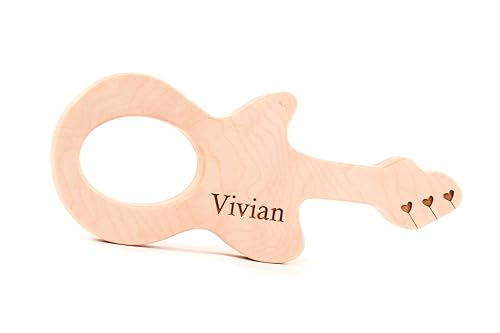 natural wood teethers