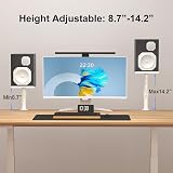 suptek Clamp-on Speaker Stand Desk Mount Set 9.6x8.8 inch Trays 2 Pack view 5