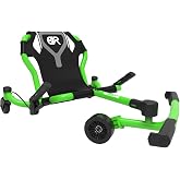 EzyRoller Spinner X Ride On Toy for Kids, Ages 4-12, Up to 154 lbs - Green