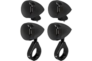 4Pcs Front Rear Motorcycle LED Turn Signals Light 41mm Fit fork Clamp Indicator Blinker Fit for Harley Sportster Dyna