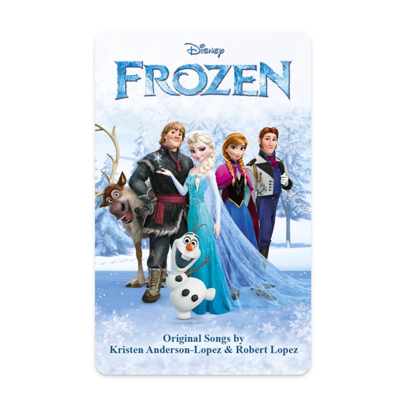 Yoto Frozen: The Songs - Kids Audio Card for Use with Player & Mini All-in-1 Audio Device, Screen-Free Listening with Fun Singalong Music for Playtime Parties & Travel