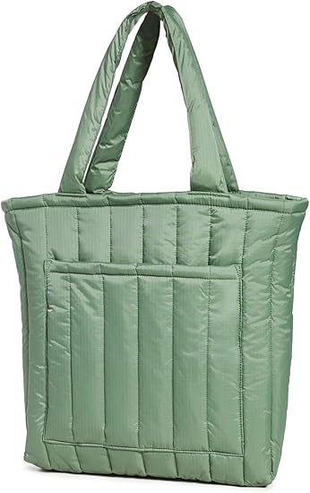 puffy tote bag