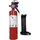 Strike First 2lb ABC Multi-Purpose Fire Extinguisher w/Vehicle Bracket - Lightweight & Portable!