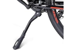 Cyfie Bike Kickstand, Center Mount Bicycle Kick Stand for Adult Bike 22 24 26 inch Wheel, Universal Adjustable Kickstands for 22" - 26" Adult Mountain Road Bike