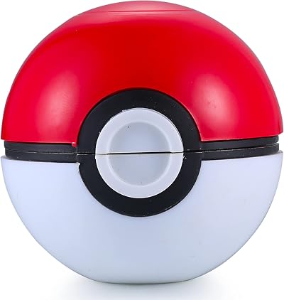 Spespo Pokeball Herb Grinder 55mm Aluminum Tobacco Spice Crusher Mill