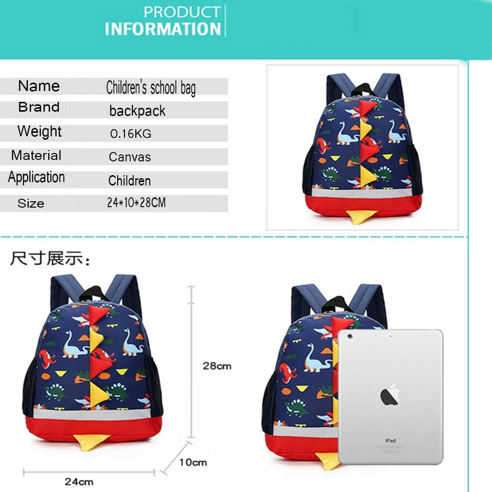 Cartoon Dinosaur Kids Book Backpack Baby Girls School Bag Cute Backpacks for Rucksack Boys and Girls School Backpack, Great Birthday Gift Idea - Image 4