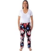 Golden Girls Women's 4 Character Santa Hat Sleep Lounge Pajama Pants
