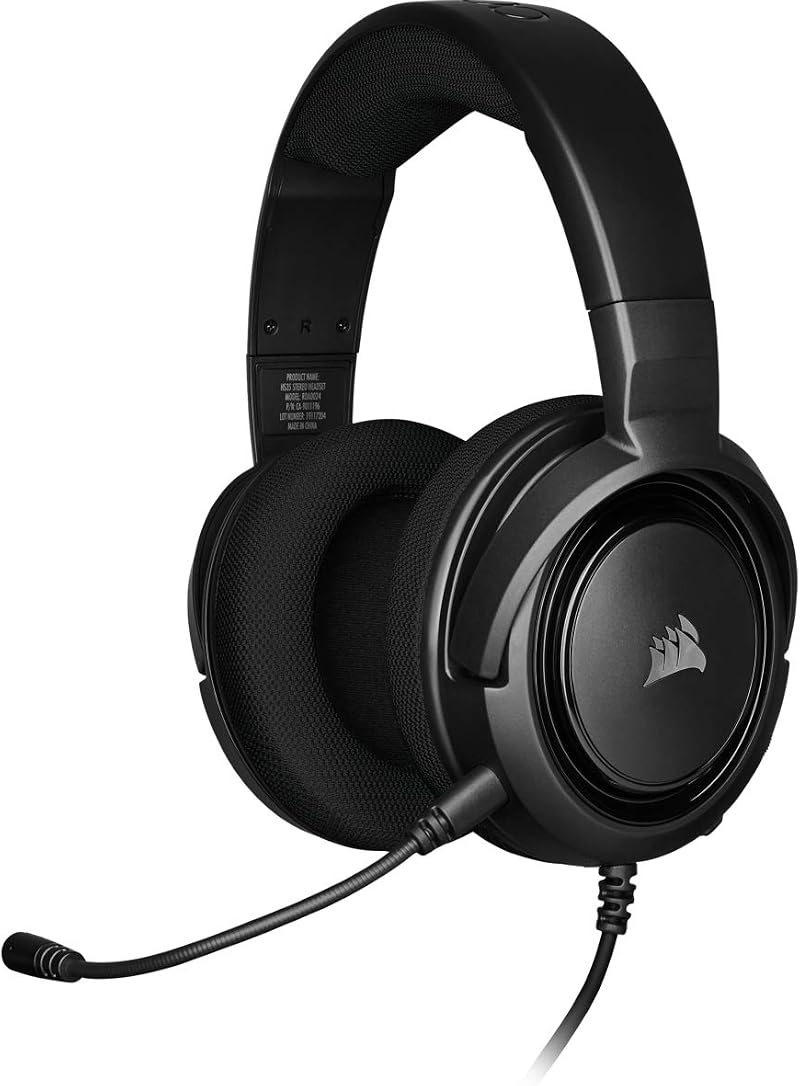 Corsair HS35 Stereo Gaming Headset Carbon with 50mm Neodymium Speakers