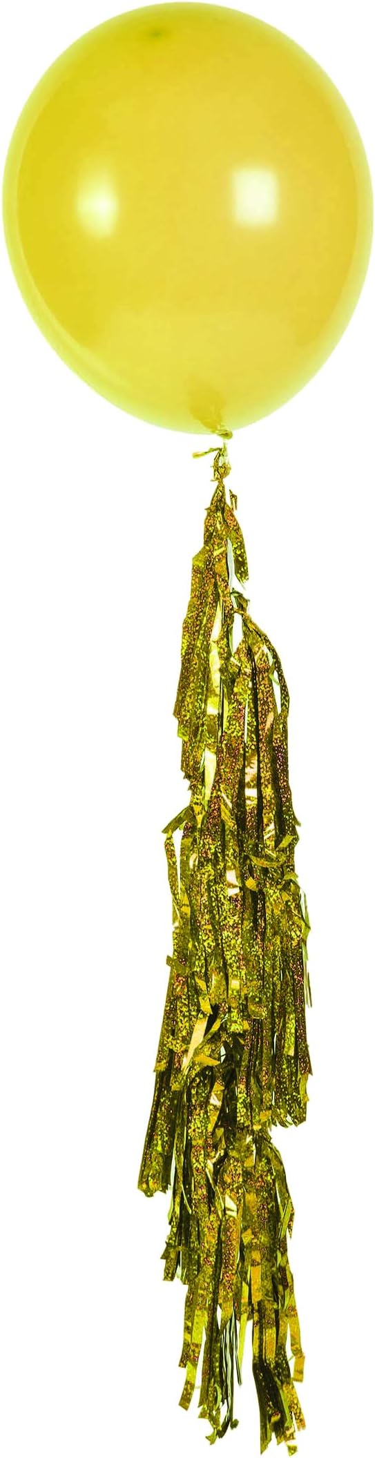 Forum Novelties SK97198 Balloon Tassels Garland Large Gold Holographic