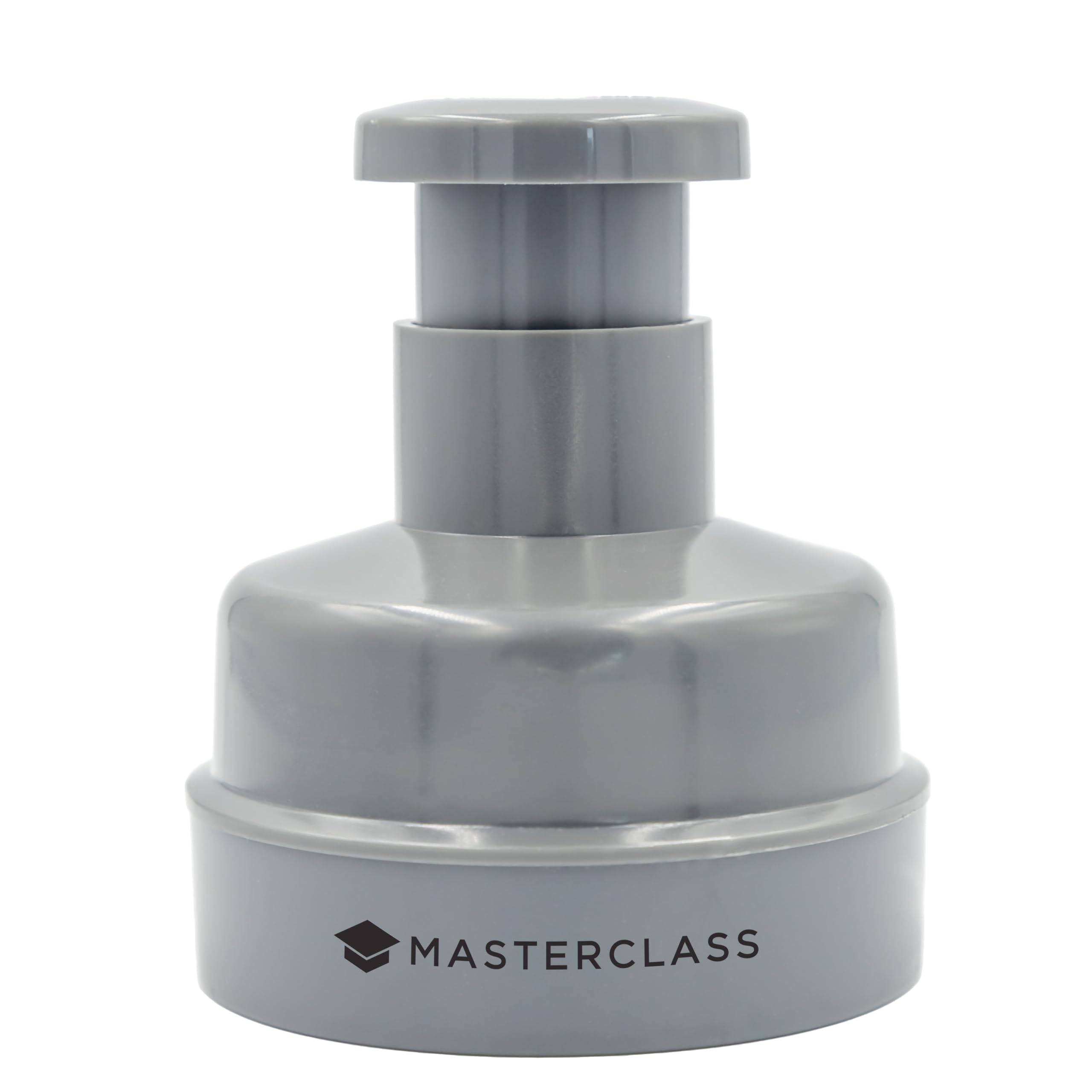 MasterClass Burger Maker Press, Burger Patty Maker for Homemade Burgers, Non-Stick Burger Kit with Burger Mould, 100 Wax Discs and a Recipe Booklet