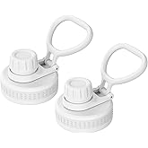 Prurex Replacement Spout Lid for Hydro Flask Wide Mouth Bottles (12/16/18/22/32/40/64oz) – 2.28" Leak-Proof Sports Cap Accessory, Secure Fit