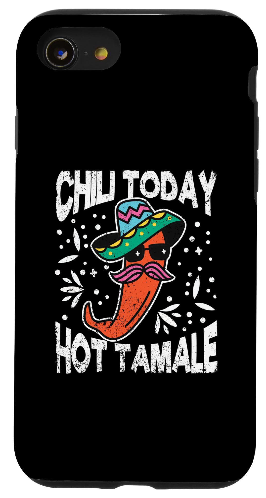 iPhone SE (2020) / 7 / 8 Chili Today Hot Tamale Dabbing Mexican Taco Pepper Sombrero Case