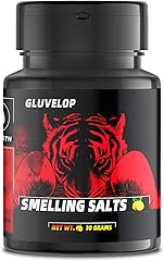 Gluvelop Smelling Salts for Athletes, Instant Energy, Salts for Athletes in Hockey, Weightlifting and Powerlifting, Focus and