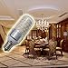 Dimmable E17 Intermediate Base LED Bulb,12W(100 Watt Light Bulbs Equivalent),4 Pack,1000 Lumens,Natural White 4000K,Metal Shell,360 Degree Angle for Chandelier and IKEA Lamp,Chener