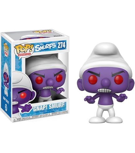 Amazon.com: Funko Papa Smurf: The Smurfs x POP! Animation Vinyl