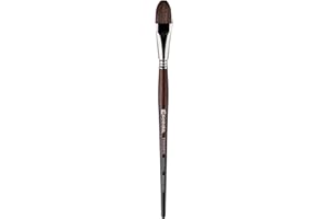Escoda Versatil 1543 Series Artist Watercolor and Acrylic Paint Brush, Short Handle, Wash, Size 1/2",1543-050