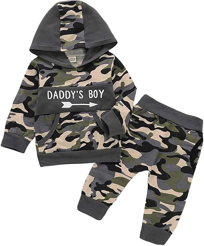 Toddler Baby Boy Clothes Daddy's Boy Long Sleeve Sweatshirt Top