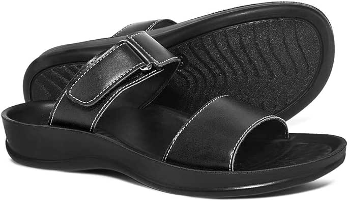 Amazon.com | AEROTHOTIC Orthotic Comfortable Strap Sandals and Flip Flops with Arch Support for 