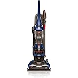 Hoover WindTunnel 2 Whole House Rewind Corded Bagless Upright Vacuum Cleaner with HEPA Media Filtration, UH71250, Blue