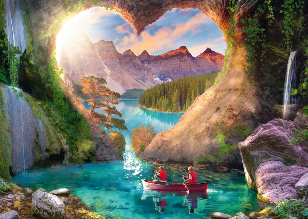 Schmidt | Outlook with Heart (1000 Pieces) | Jigsaw Puzzle | Ages 14+ | 1+ Players