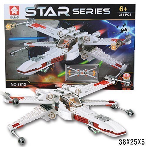 Star Wars X-wing Space Fighter Model Lego Compatible