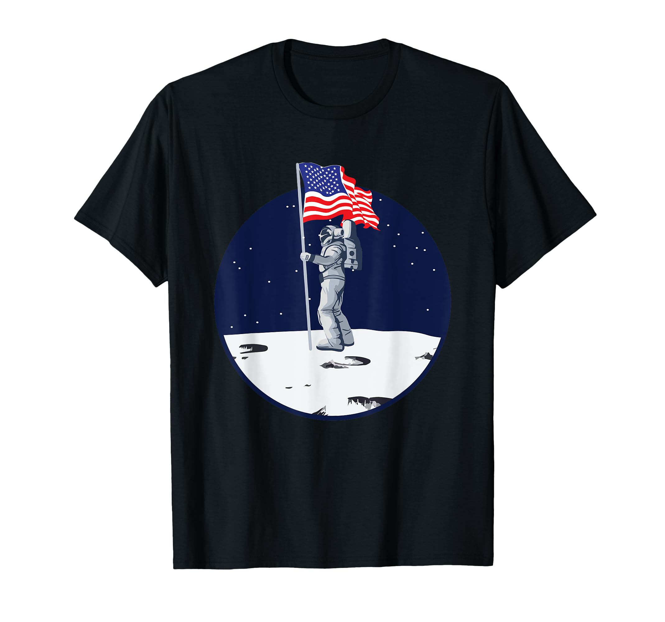 US Flag Astronaut - Independence Day 4th of July Party T-Shirt