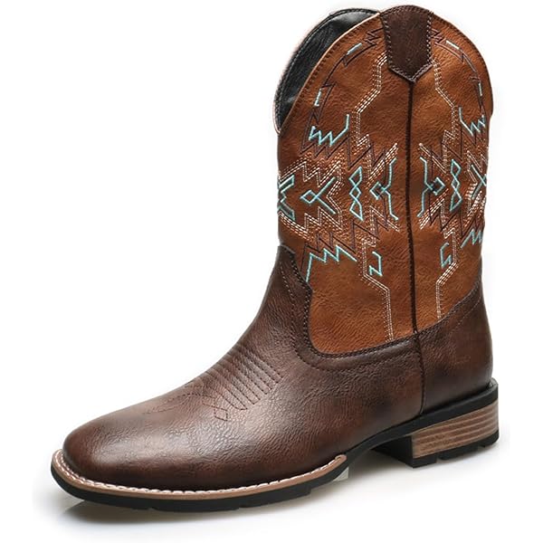f*1様 MAATEE&SONS 2024 AW WESTERN size 3 Amazon.com | Cowboy Boots for Men Square Toe Embroideried Western