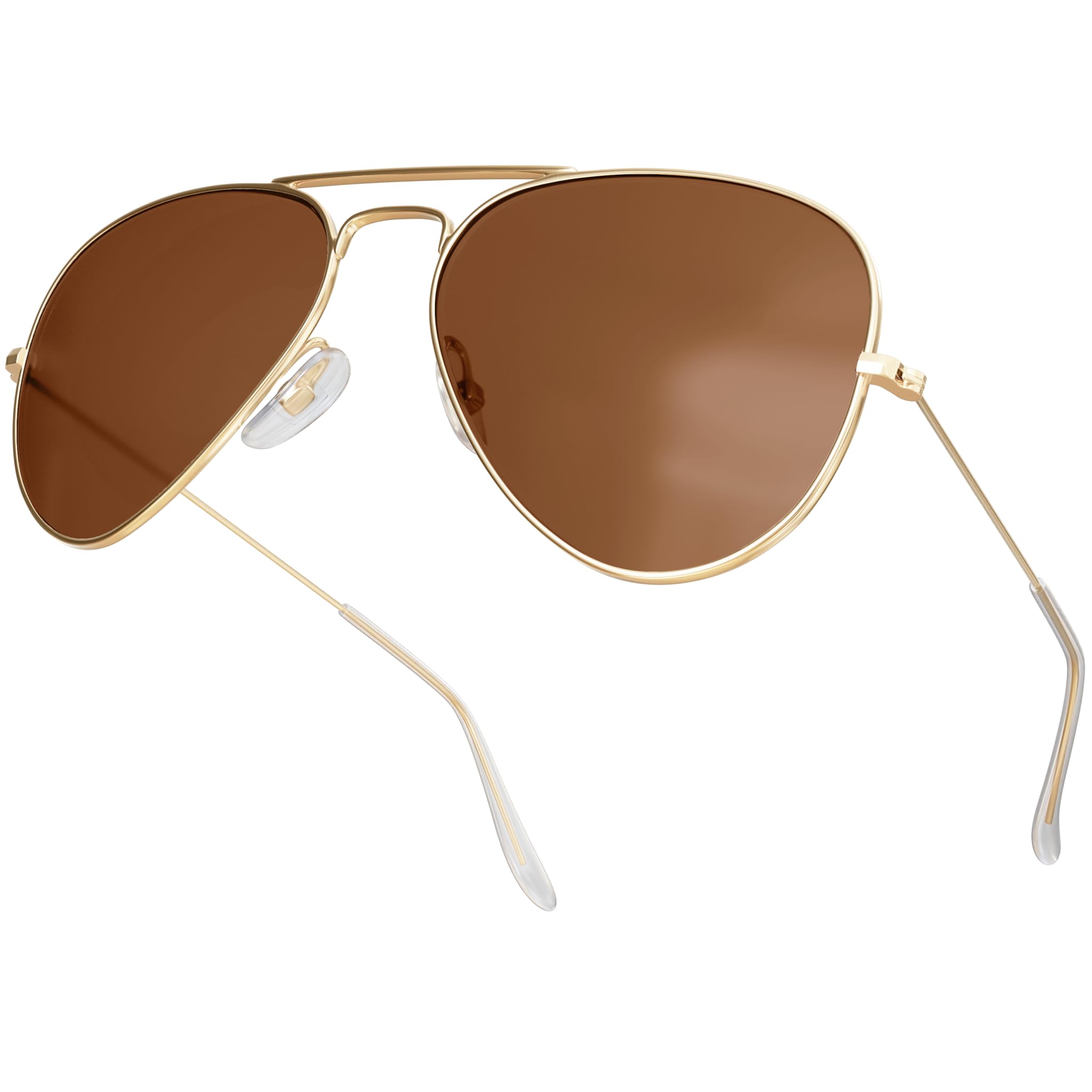 Photo 1 of **DIRT. SCRATCH**livho Sunglasses for Men Women Aviator Polarized Metal Mirror UV 400 Lens Protection