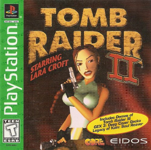 Tomb Raider II Starring Lara Croft Instruction Booklet (PlayStation 1 PS1 User's Guide Book Manual Only - No Game)